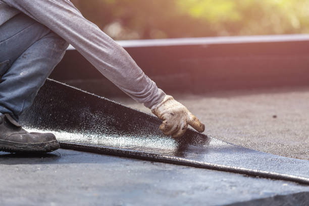 Professional Emergency Waterproofing technician working in Bethlehem, KY
